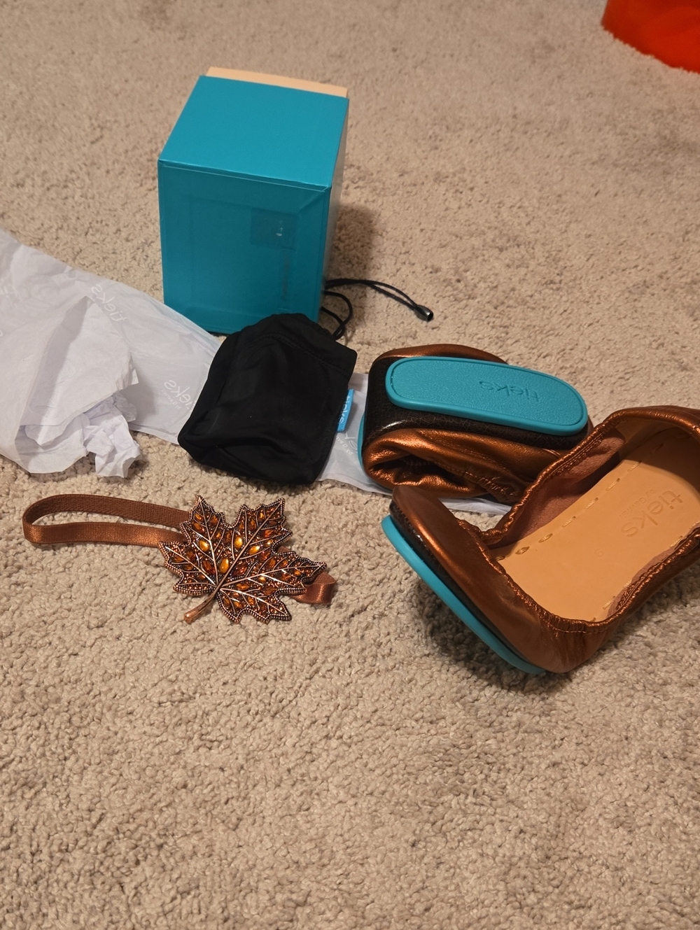 New - Pumpkin Spice Tieks